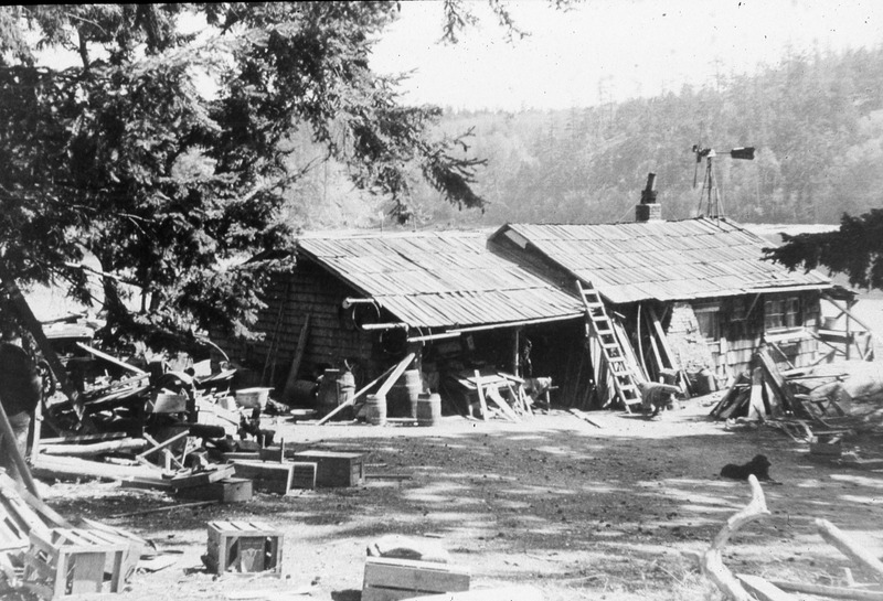 The Home of Lee Wilson at Hunter Bay.